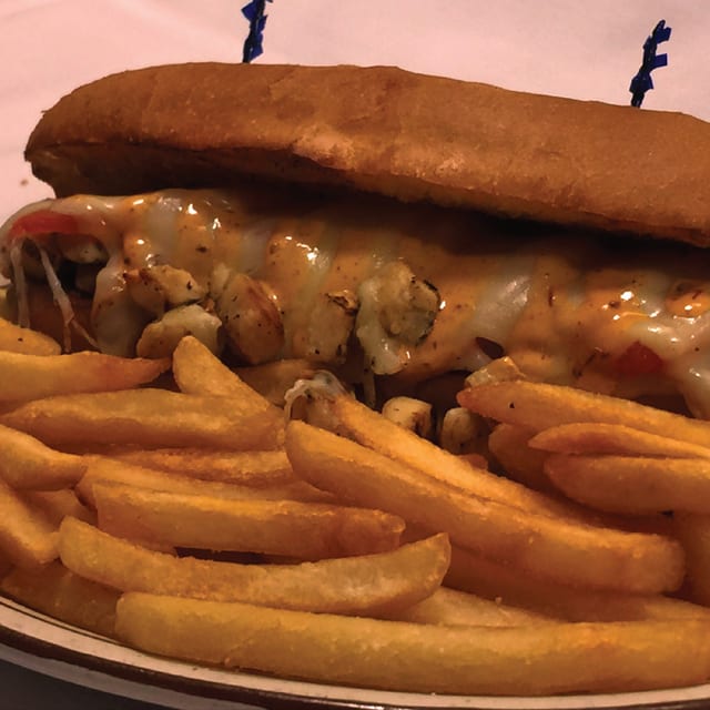 BBQ Chipotle Chicken Ranch Sandwich.