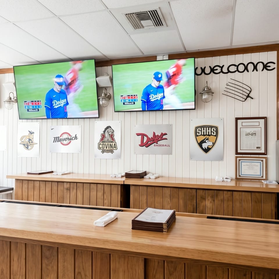 Catch Every Dodgers Game at Pizza Chalet