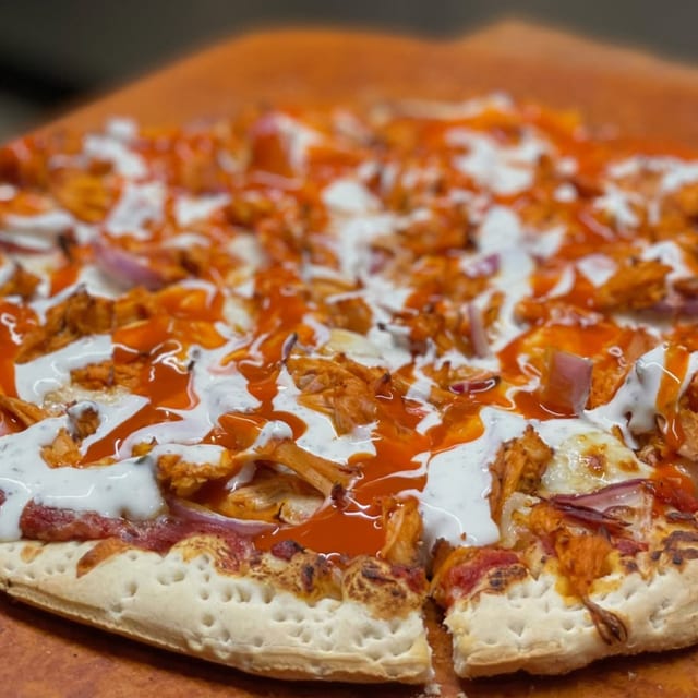 Buffalo Chicken Pizza.