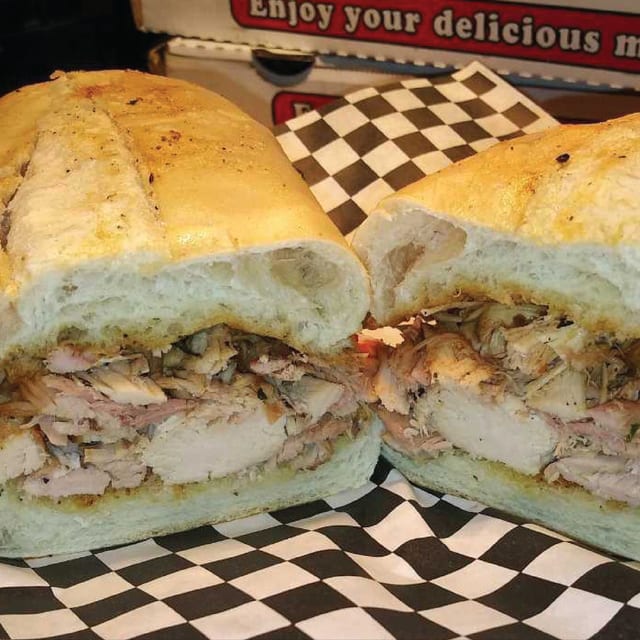 BBQ Shredded Chicken Sandwich.