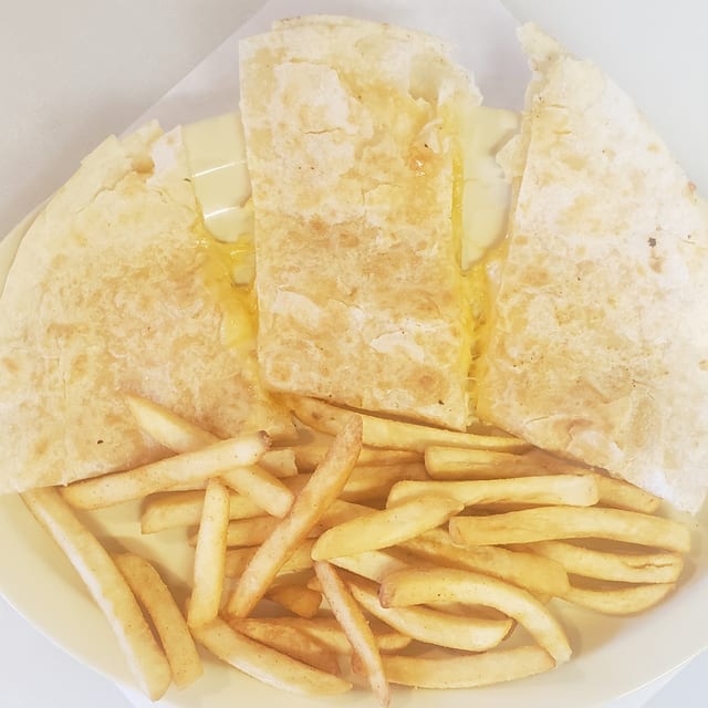 Cheese Quesadilla.