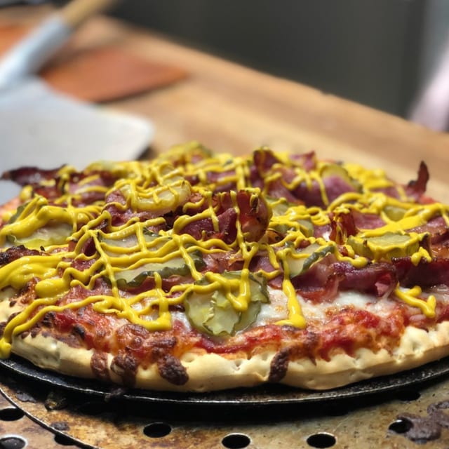 Pastrami Pizza.
