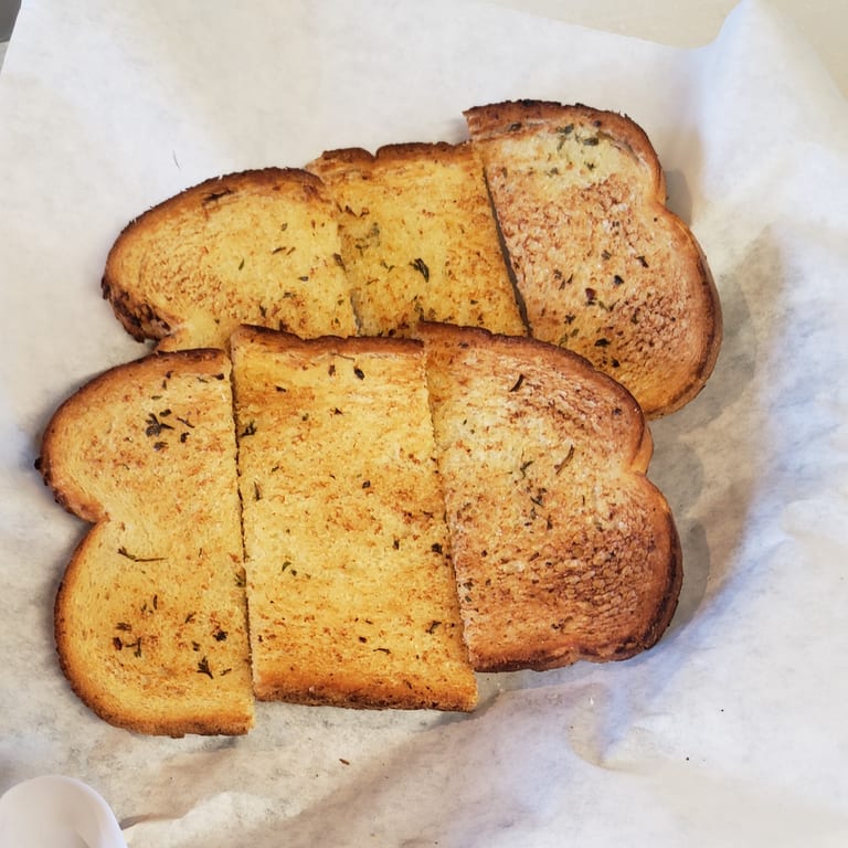 Delicious Garlic Bread Awaits