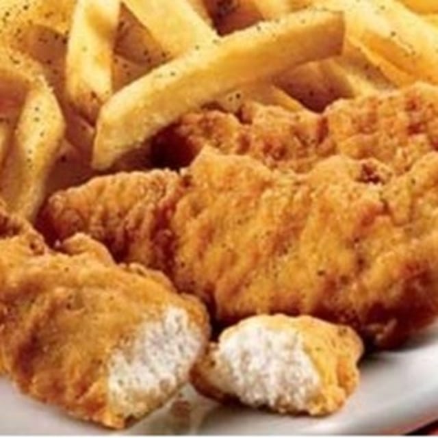 Chicken Strips and Fries.
